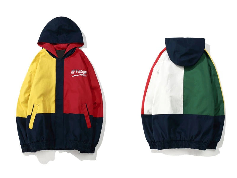 RE'FUSION' Hooded Full-Zip Windbreaker Vol. 1 – 5ZN Apparel